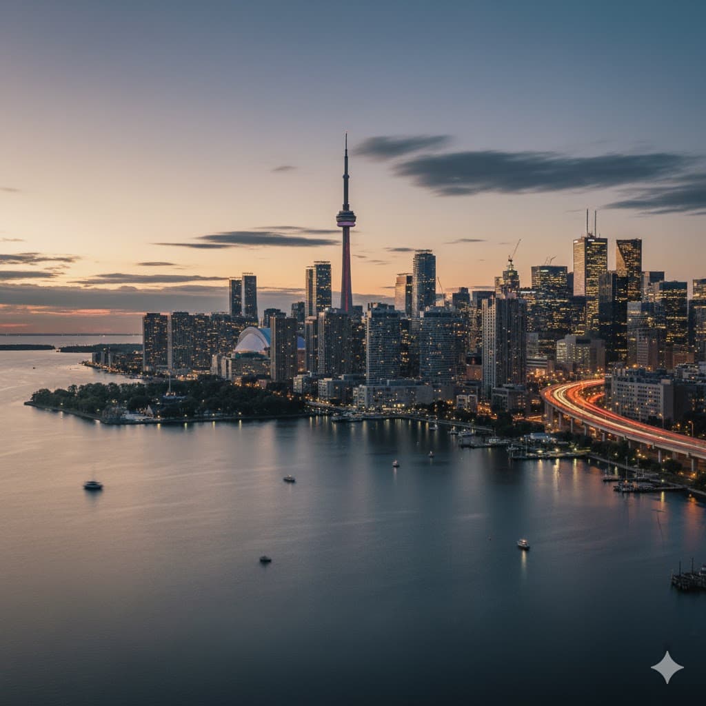 Toronto skyline, Canada